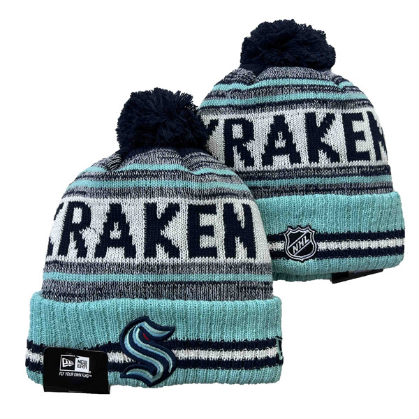 Seattle Kraken Knit Hats 004
